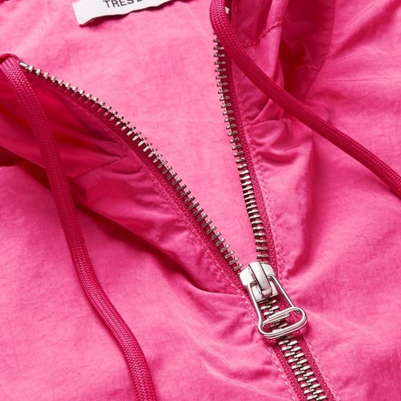Tres Bien Hooded Shell Jacket in Pink 52 - Picture 2 of 7